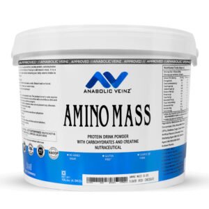 Anabolic Veinz Nutrition – Amino Mass Gainer | (4.5Kg) | 23.5g Protein